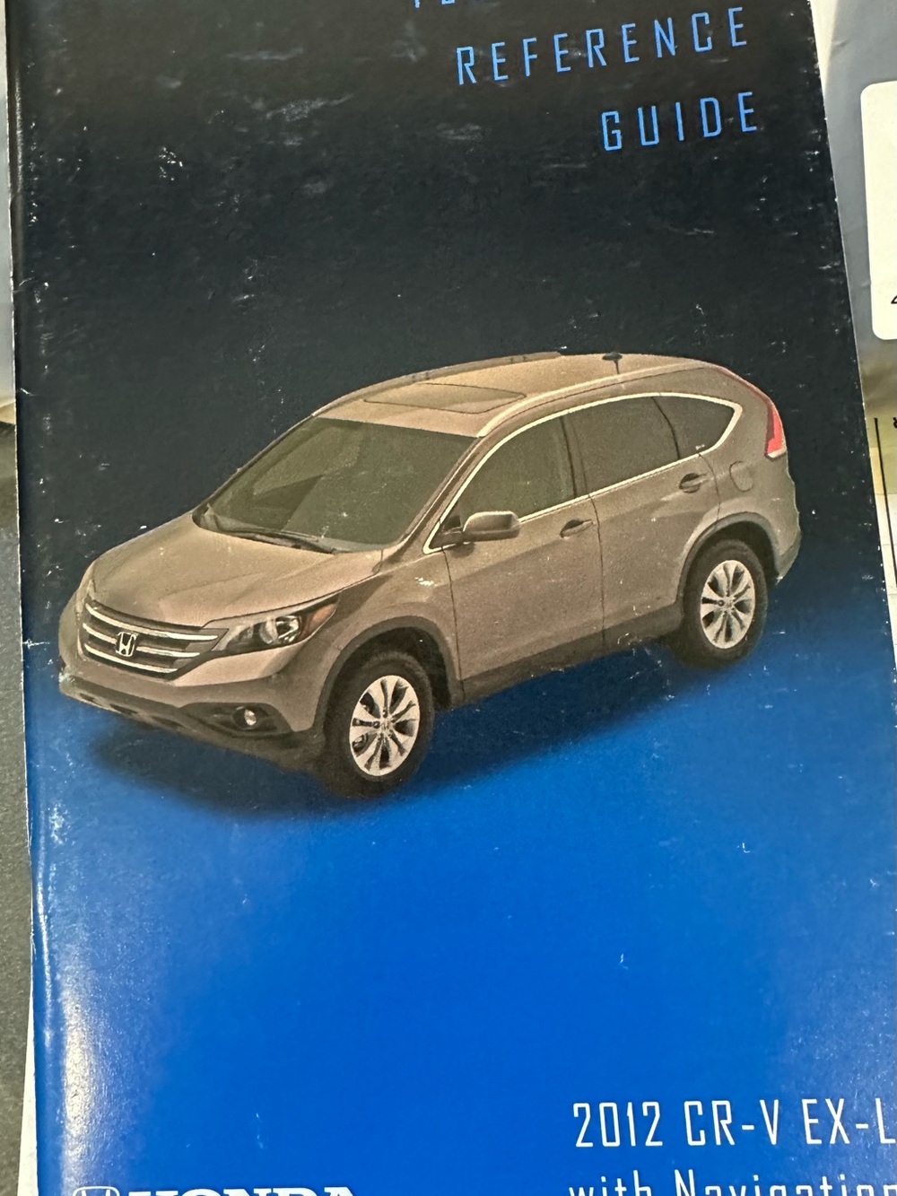 Honda Manuel CR-V EX-L W/Navigation